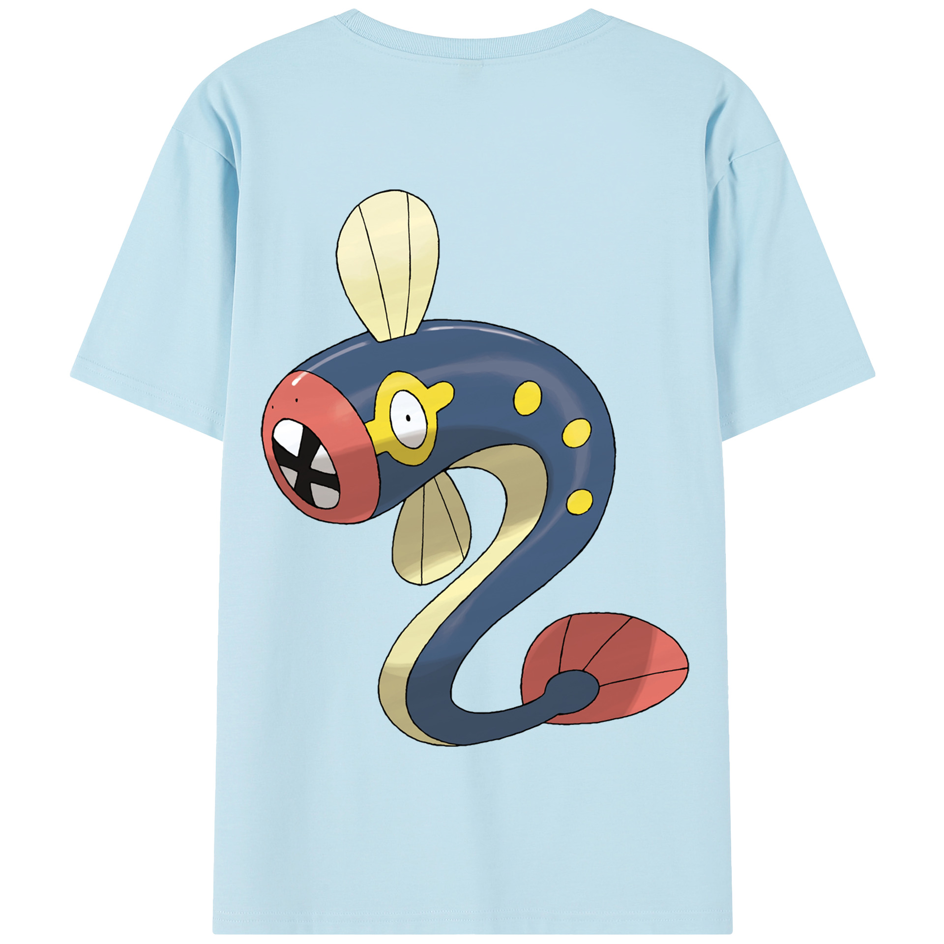 （画像用） ポケットモンスター Pokémon 綿100％半袖Tシャツ（背面プリント）